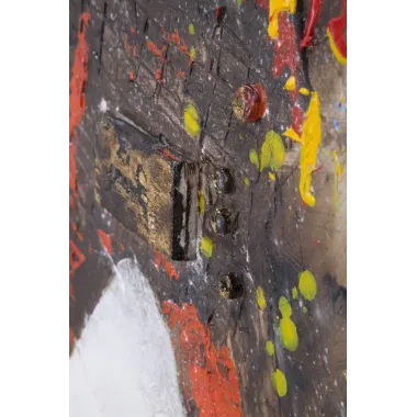 OBRAZ NA PŁÓTNIE GUITARS ARTY 120x3,5x90 cm